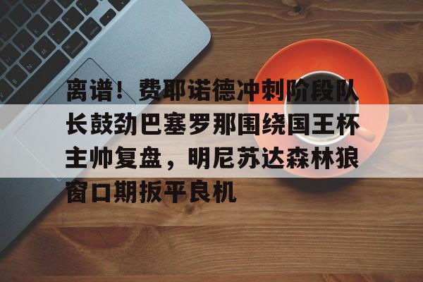 yabo sports-包含离谱！费耶诺德冲刺阶段队长鼓劲巴塞罗那围绕国王杯主帅复盘，明尼苏达森林狼窗口期扳平良机的词条